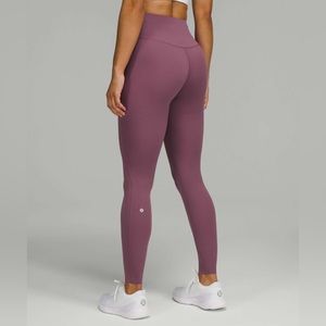 Lululemon Base Pace High-Rise Tight 28 inch
Vintage Plum Purple Pink Size 10